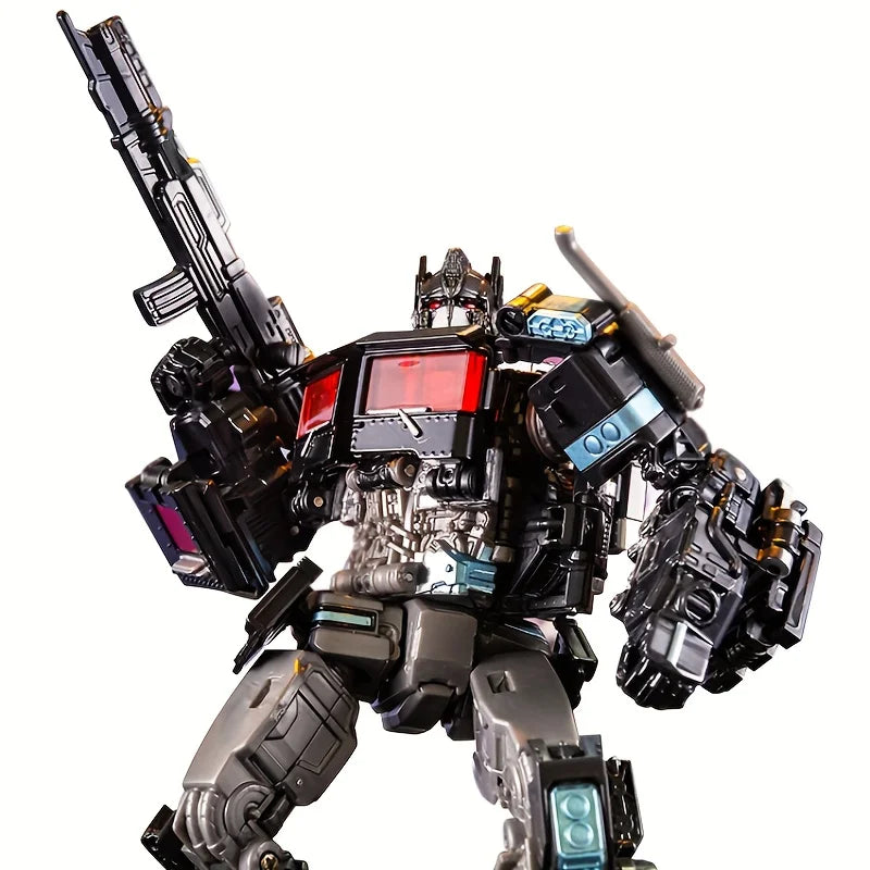 Figurine Optimus Prime Transformers 18 cm - Modèle de jouet Beast Rise pour enfants