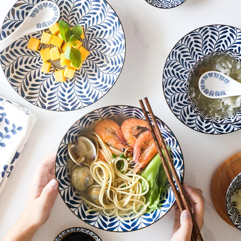 Ceramic Soup Bowl with Microwave-Safe Handle