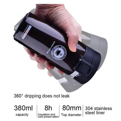 Bouteille isotherme à double couche en acier inoxydable