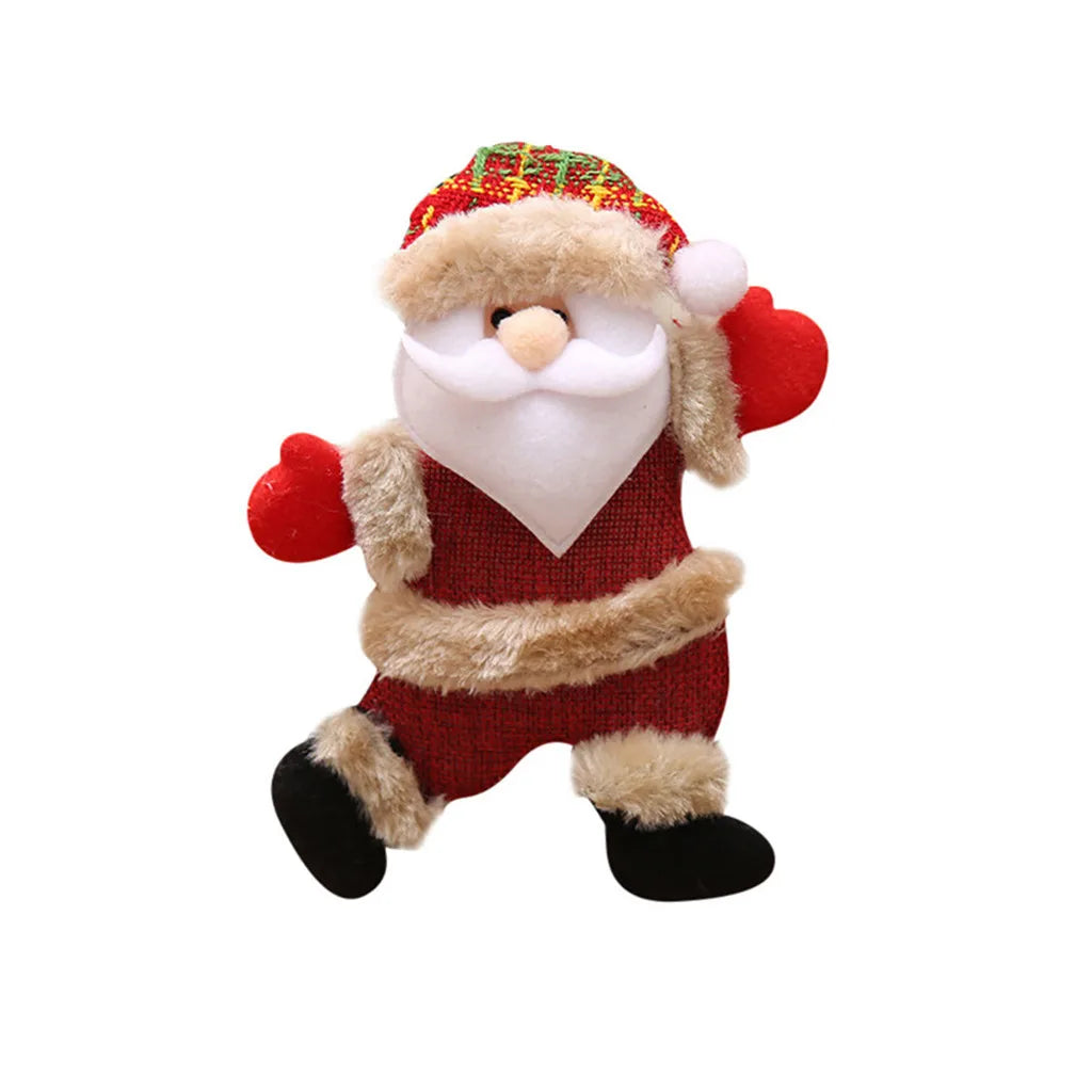 Cheerful Cartoon Christmas Pendants Festive Decor for Home