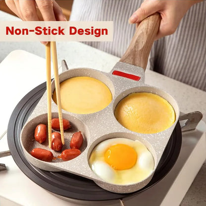 4-Hole Non-Stick Breakfast Pan