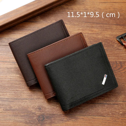 Vintage PU Leather Minimalist Wallet