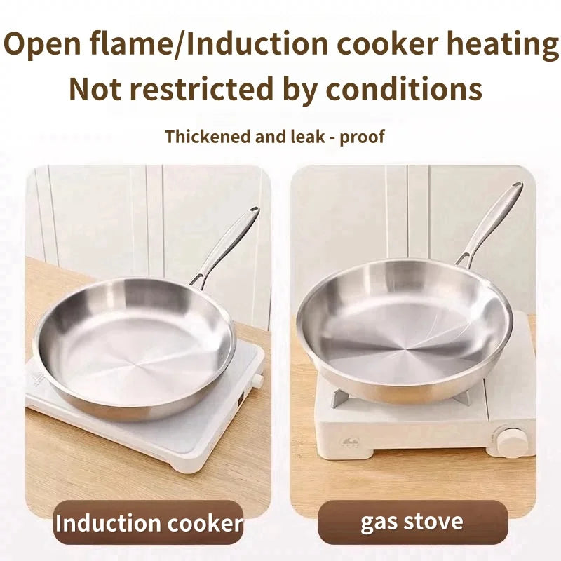 Ensemble combiné de batterie de cuisine en acier inoxydable