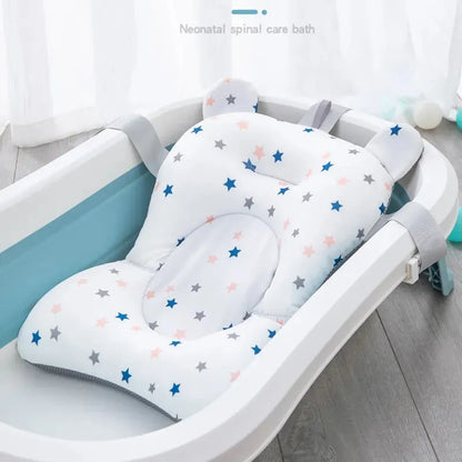Newborn Bath Support Seat Mat with Floating