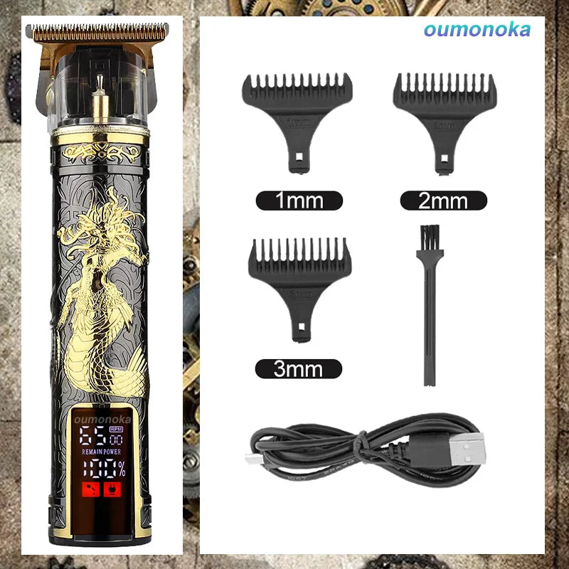 Rechargeable Electric Shaver for Men - T9 Hair Cutting Machine