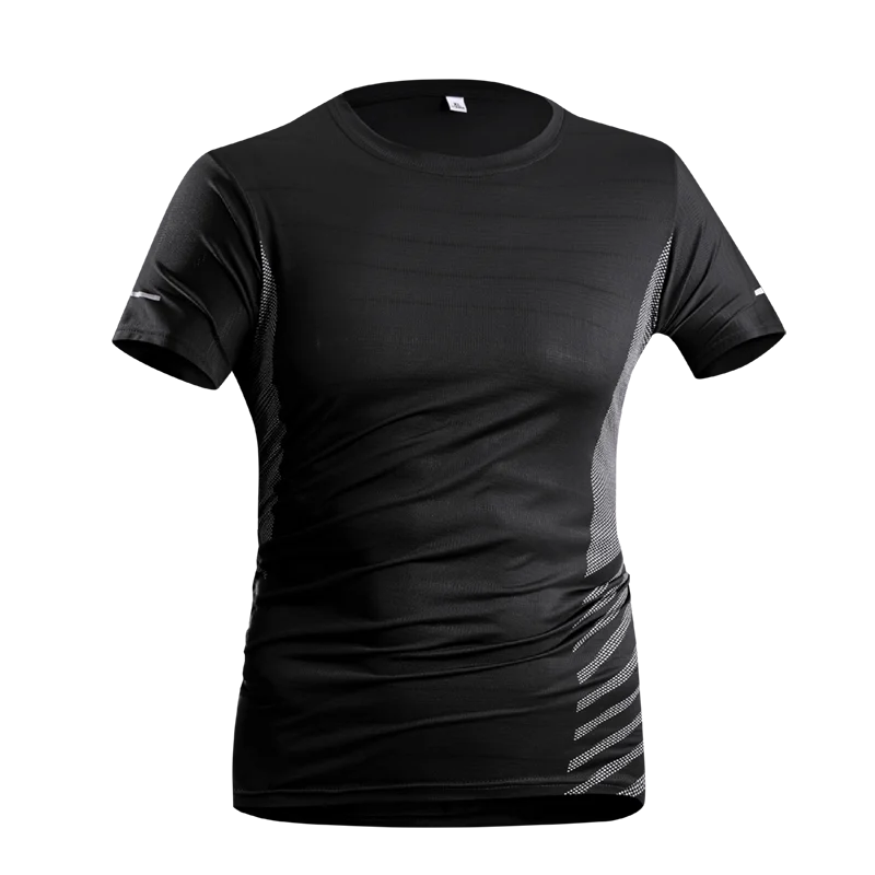 Men's Short Seleve Quick Dry Ice Silk Sport Running T-Shirts