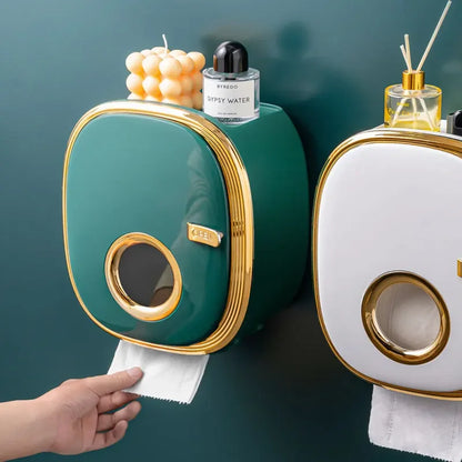 Luxury Toilet Tissue Holder - Bathroom Organizer
