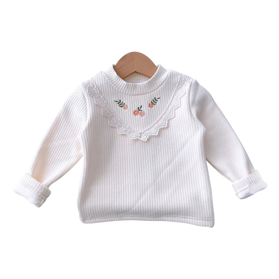 Winterbeiger Kinderpullover