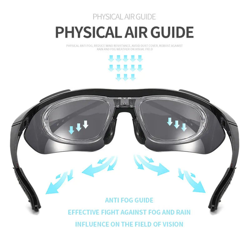 Polarized Sports Cycling Glasses