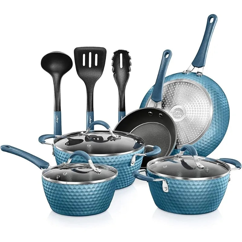 Blue Diamond Cookware Set