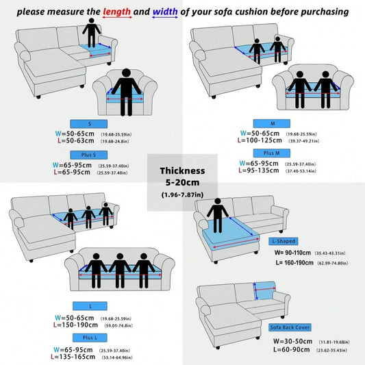 Stretchable Thicken Sofa Cover
