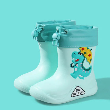 EVA Plush Rain Boots for Kids