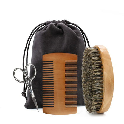 mens comb, boar brush, boar bristle, boar bristle brush, comb brush, bristle brush