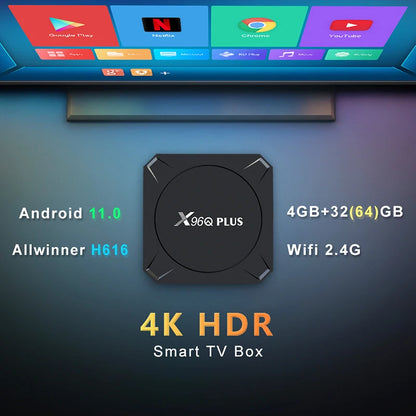 Décodeur Smart TV X96Q Plus - Android TV 11.0