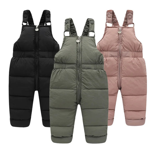 Gemütliche Winter-Daunenhose für Kinder