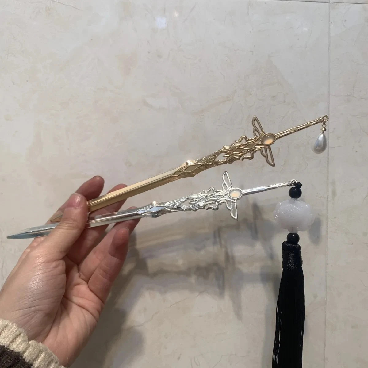 Elegant Lily of the Valley Hairpin