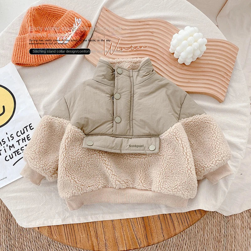 Infant Boys and Girls Casual Thick Coat