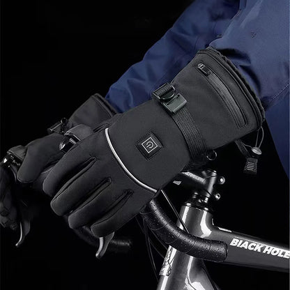 Heated Motorcycle Rechargeable Gloves - Waterproof Thermal Touchscreen Ski & Moto Gear