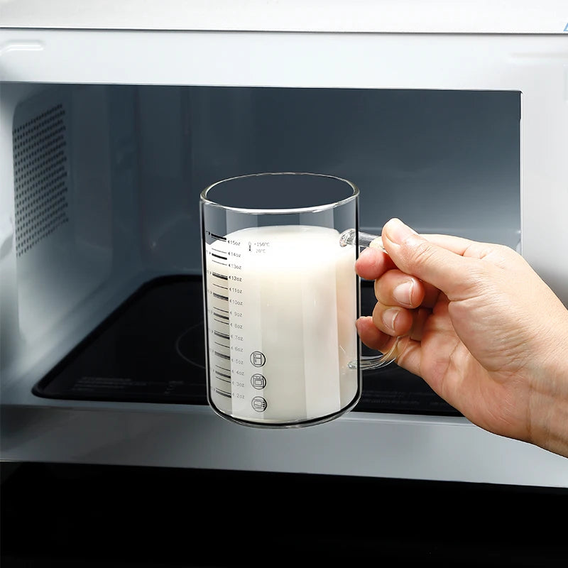 Gobelets doseurs borosilicatés multifonctions de qualité alimentaire