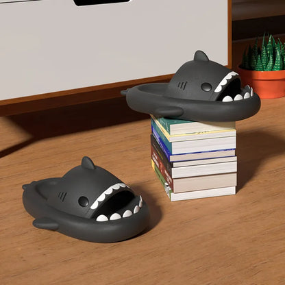 Shark Slippers Anti-skid EVA Solid Color Shoes