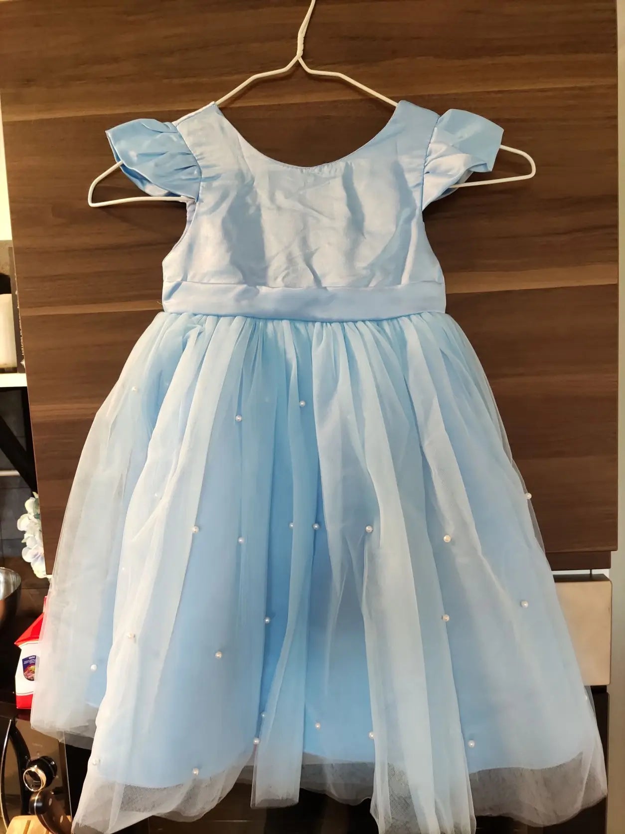 Robe de princesse de Noël rouge pour petite fille, 12 mois, bébé