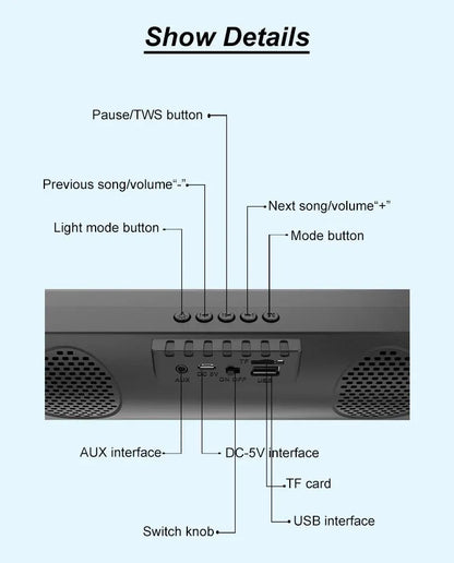 Mini haut-parleurs Bluetooth portables puissants