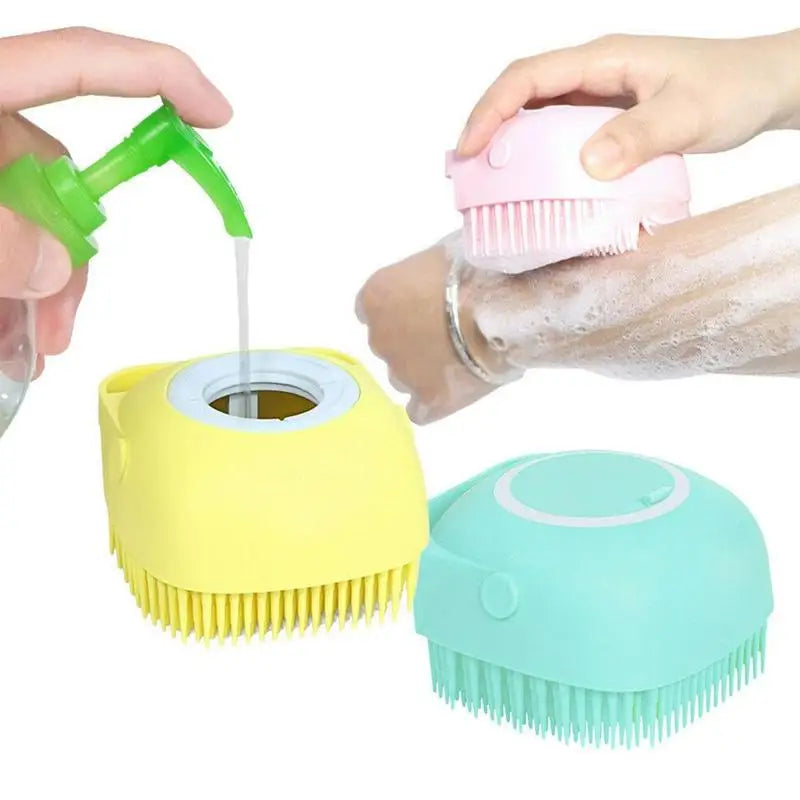 Dog Shampoo Massager Brush - Grooming Bliss