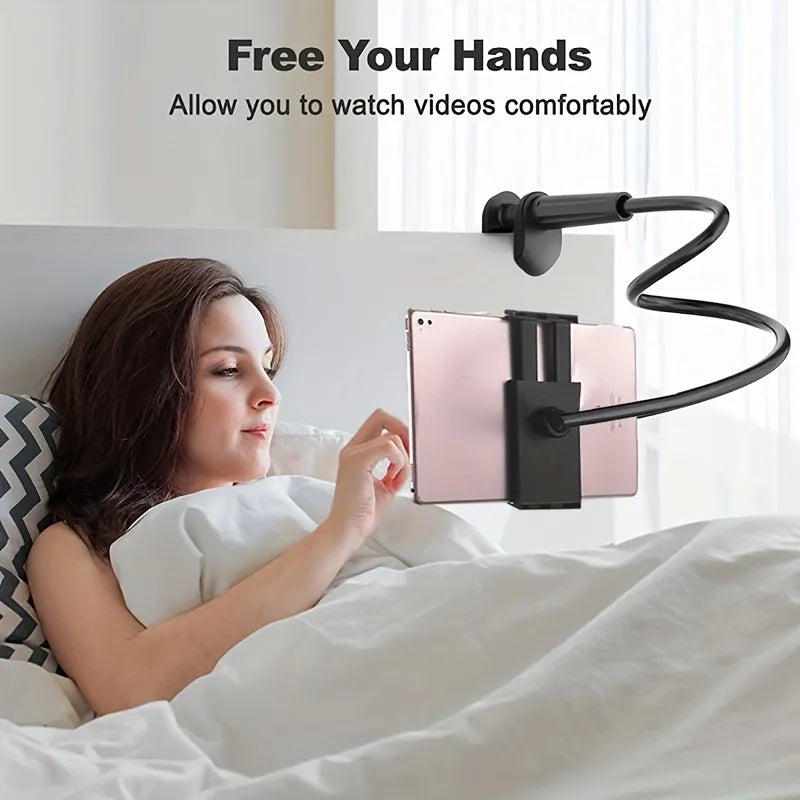 phone holder stand, phone stand, desk phone holder, bed phone holder, gooseneck phone holder, mobile phone holder