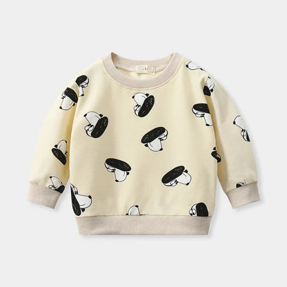 Frühling Herbst Neue Baby Lose Sweatshirt Jungen Mädchen