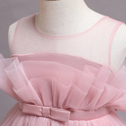 Prinzessin Blumen Tutu Kleid für Mädchen