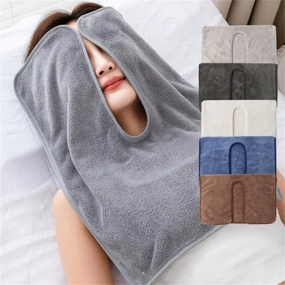 Serviette d'enveloppement de visage en microfibre personnalisée pour les soins de la peau