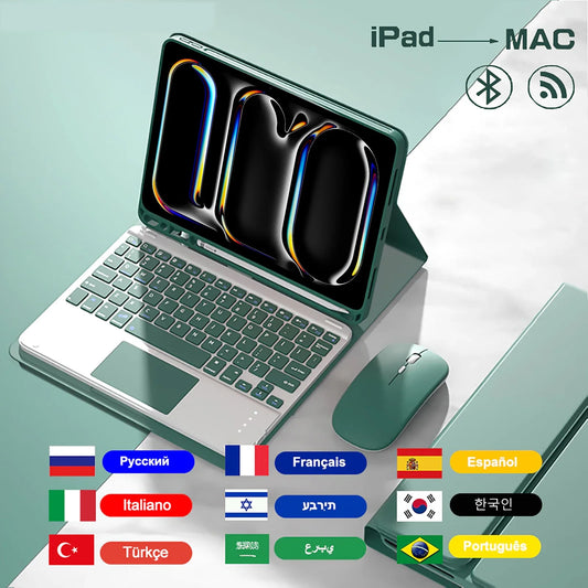 Niedliche Farb-BT-Touch-Tastatur