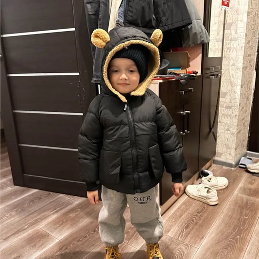 Herbst-Winter-warme Oberbekleidung für Mädchen und Jungen