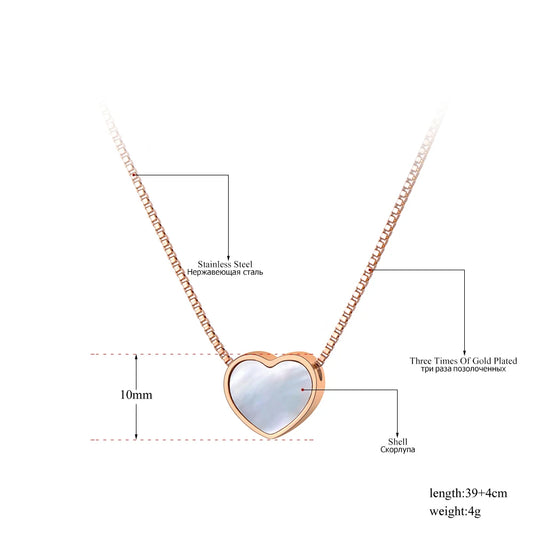 Collier avec pendentif en perles pour elle