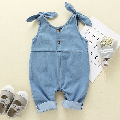 Newborn Baby Girl and Boy Romper Jeans