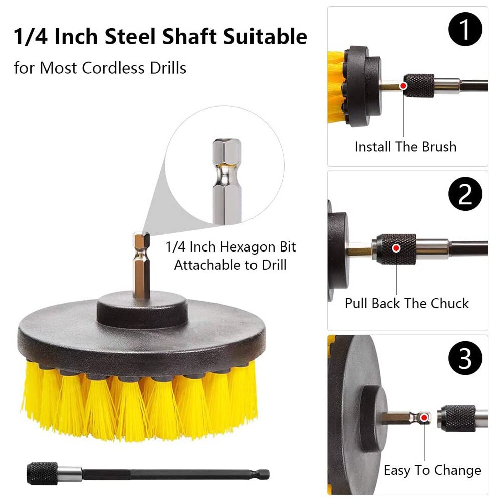 Power Scrubber-Reinigungsset