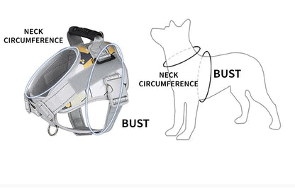 Reflective Dog Harness for Outdoor Training