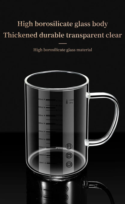 Gobelets doseurs borosilicatés multifonctions de qualité alimentaire