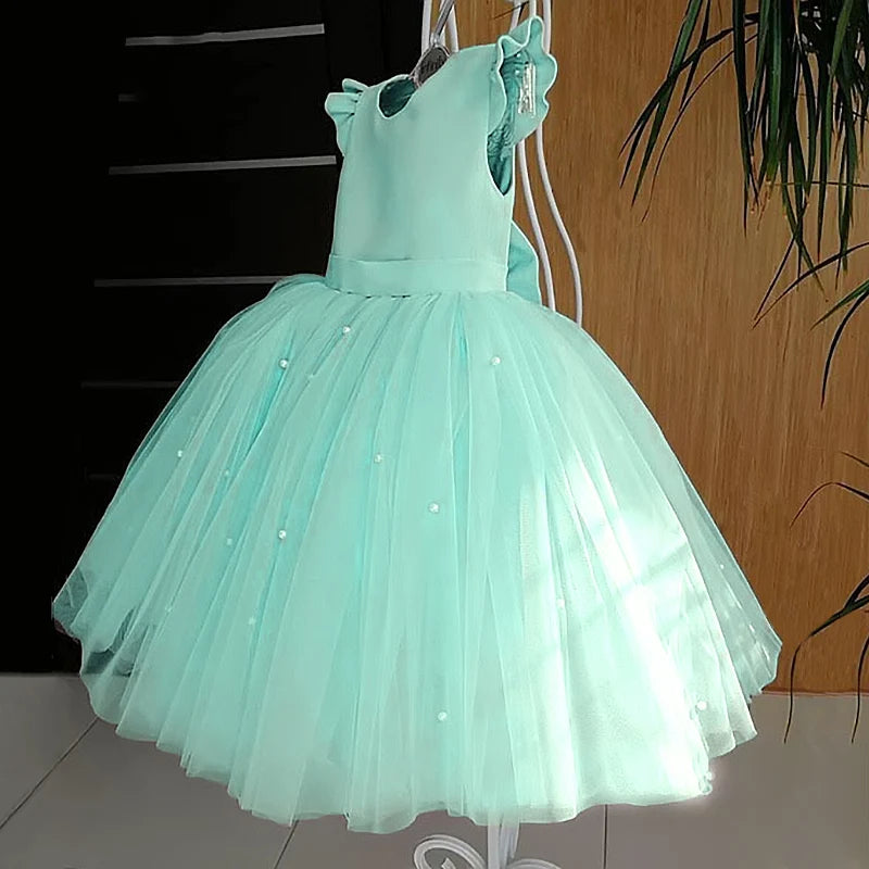 Prinzessin Blumen Tutu Kleid für Mädchen