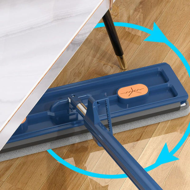 360° Rotating Self-contained Flat Mop