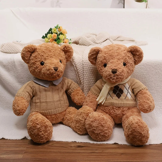 Le premier ours en peluche de bébé