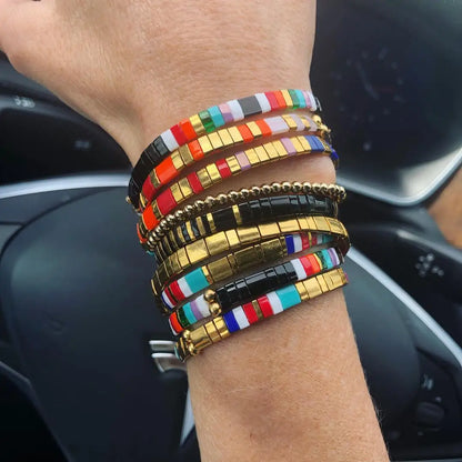 Ensembles de bracelets élastiques Tila Beads pour femmes