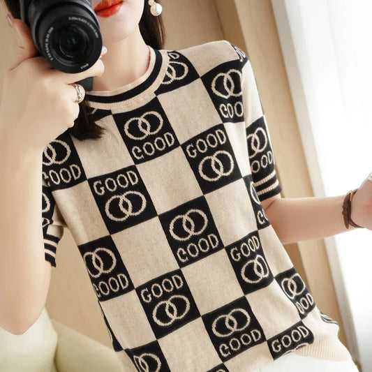 Women's Cotton Sweater Tee