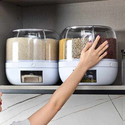 360 Degree Rotating Rice Dispenser