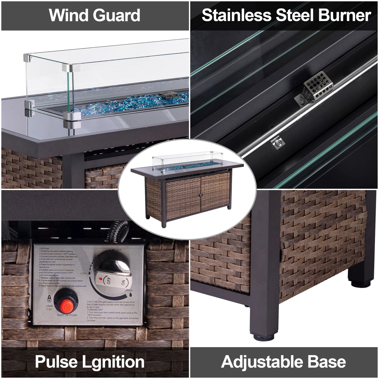 Foyer à gaz Brookbury