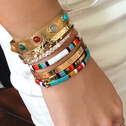 Ensembles de bracelets élastiques Tila Beads pour femmes