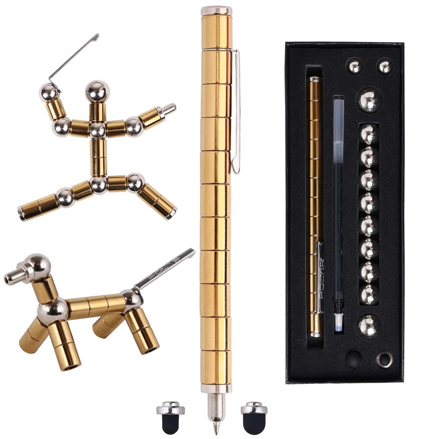Stylo magnétique multifonction – Cadeau anti-stress 