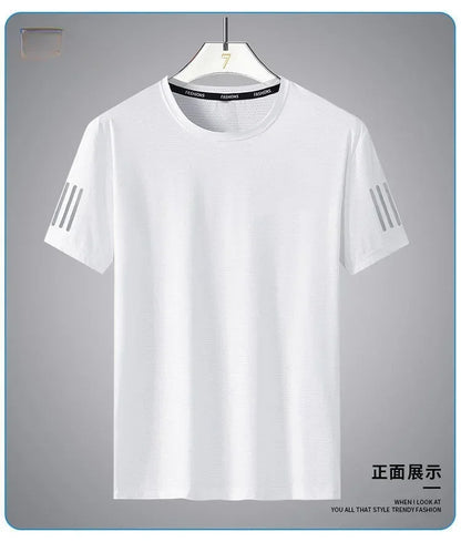 Quick-Dry Ice Silk Summer T-Shirt