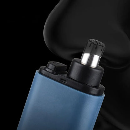 Tondeuse à barbe et nez portable rechargeable pour hommes - Toilettage sans douleur