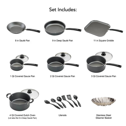 10-Pc Primaware Non-Stick Cookware Set